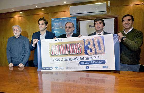 Presentaron la promoción “Compras 3D