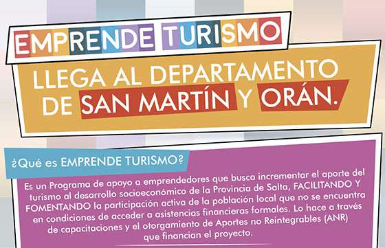 Continúa hoy el programa Emprende Turismo