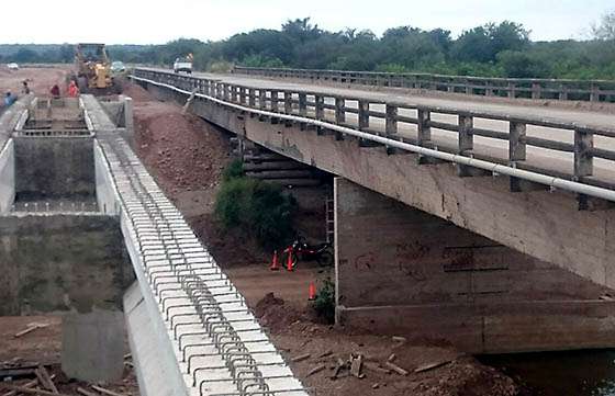 Urtubey e Iguacel inauguran hoy un nuevo puente en la Ruta nacional 16