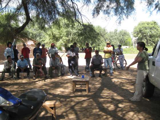 Continúan las reuniones por la regularización de tierras en los lotes 55 y 14 