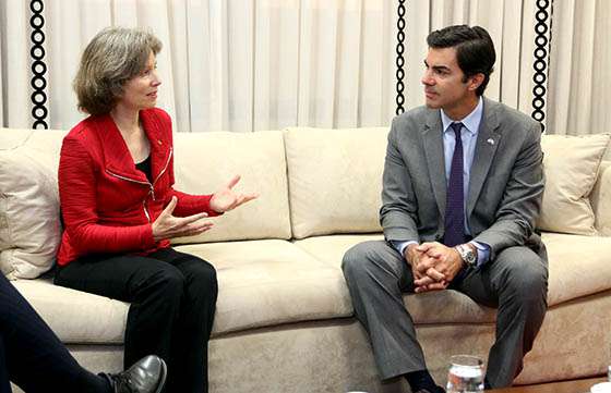 La embajadora de Dinamarca se reunió con el gobernador Urtubey para profundizar lazos comerciales