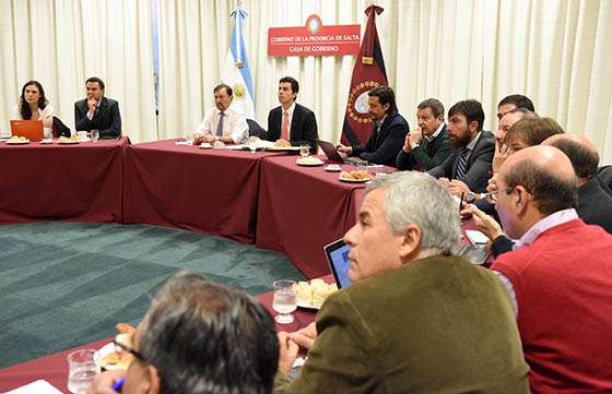 El Gobernador encabezó una nueva reunión del gabinete provincial