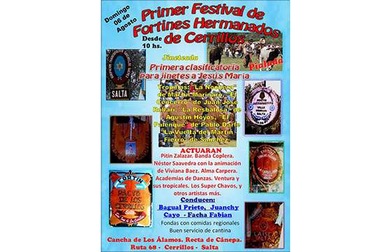 Hoy se presentará el Festival de Fortines Cerrillanos Hermanados por la Tradición