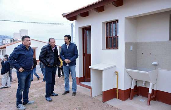 En Coronel Moldes el Gobierno construye 80 viviendas