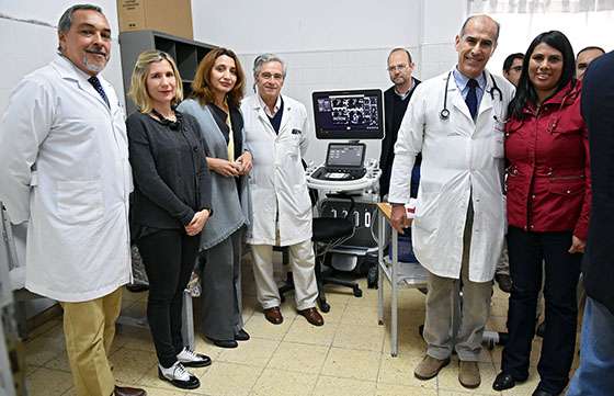 Nuevo equipamiento refuerza los servicios de Cardiología y Laboratorio del hospital San Bernardo