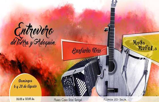 Propuesta de tango y folklore en el Museo Casa Arias Rengel