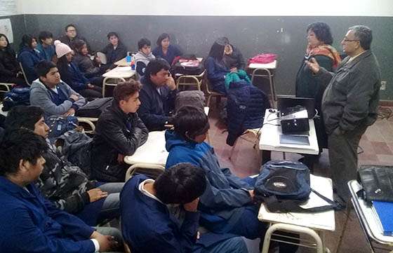 Seguridad profundiza su labor preventiva en colegios de la Provincia