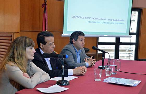 Jornada sobre aspectos previsionales en la Administración Pública
