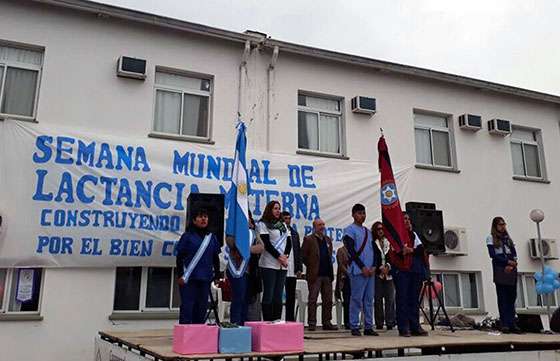Finaliza hoy en Castañares la Semana Mundial de Lactancia Materna