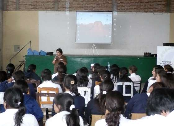 Capacitación en seguridad y educación vial en el interior