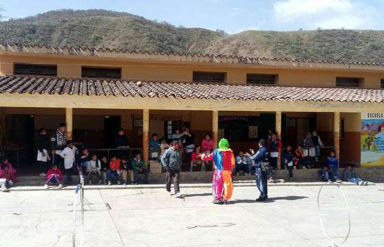 Seguridad concientizó sobre violencia escolar a estudiantes de La Silleta