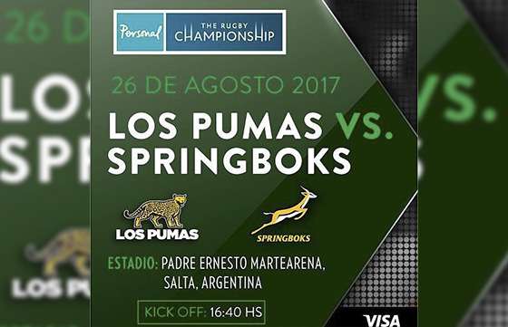 Esta tarde habrá una conferencia de prensa por el partido Los Pumas – Springboks