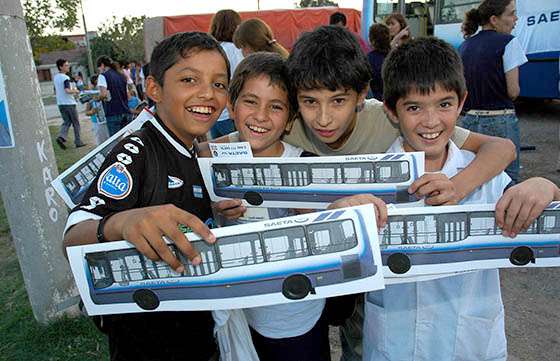 Por el ​D​ía del Niño, los chicos viajan gratis