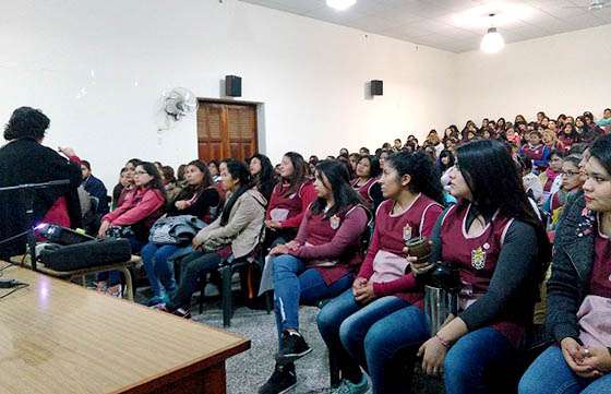 Seguridad desarrolla un ciclo de capacitaciones sobre prevención a futuros docentes