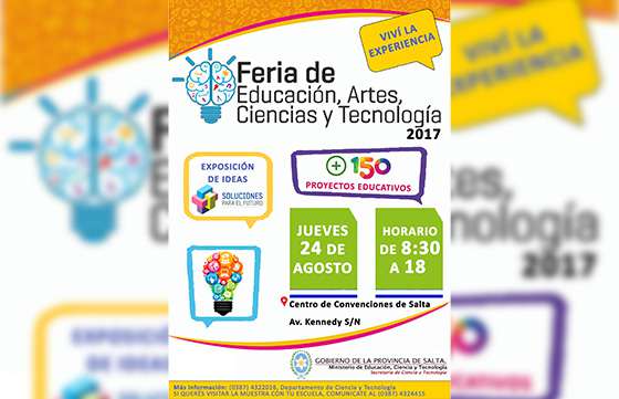 Inauguran la Feria de Educación, Artes, Ciencias y Tecnología