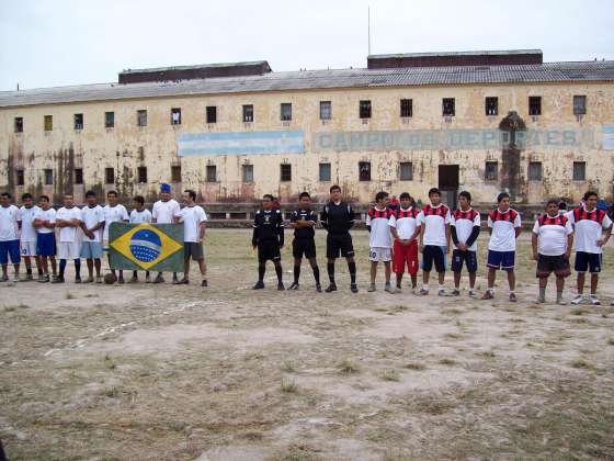 Se juega en la cárcel el primer mundial de fútbol en contexto de encierro