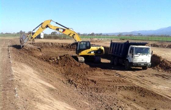 Importante avance en la ampliación de la Planta Depuradora de Metán