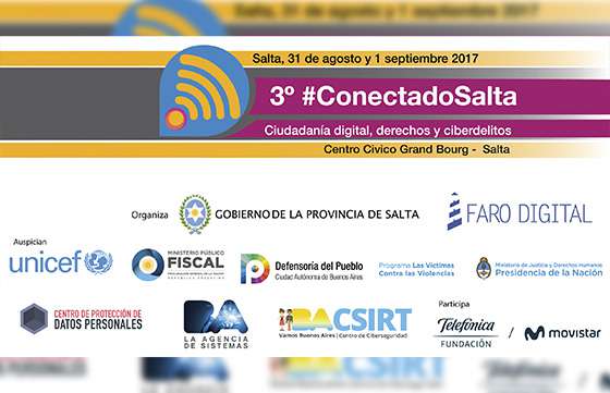 Destacados especialistas en derechos digitales y cibercriminalidad se reunirán en Salta