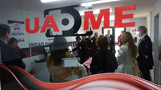 Autoridades judiciales recorrieron la Unidad de Arresto Domiciliario por Monitoreo Electrónico