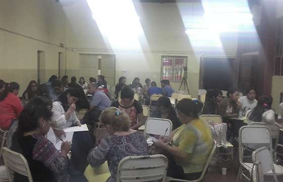 Docentes de El Bordo se capacitaron en prevención del trabajo infantil