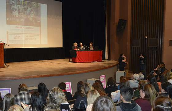 Más de 300 personas participaron en una clase magistral a cargo de Rita Segato