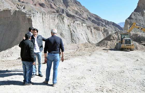 Parodi recorrió obras y firmó convenio en Iruya