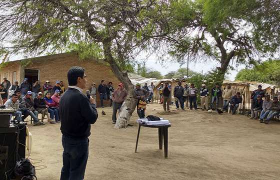 Se realizó el segundo taller de Tierra en Santa Victoria Este