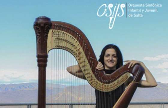 Habilitan inscripciones para clases de arpa en la Orquesta Sinfónica Infantil y Juvenil