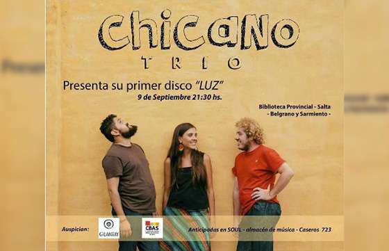 Chicano Trío presenta su disco Luz