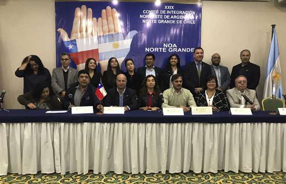 La Provincia participó del XXIX Comité de Integración NOA-Norte Grande