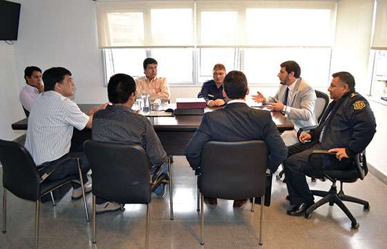 Reunión sobre seguridad del transporte público