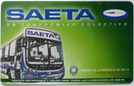 Boleto estudiantil durante el Milagro salteño