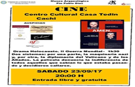 Proyecciones del Cine Móvil en el Centro Cultural de Cachi