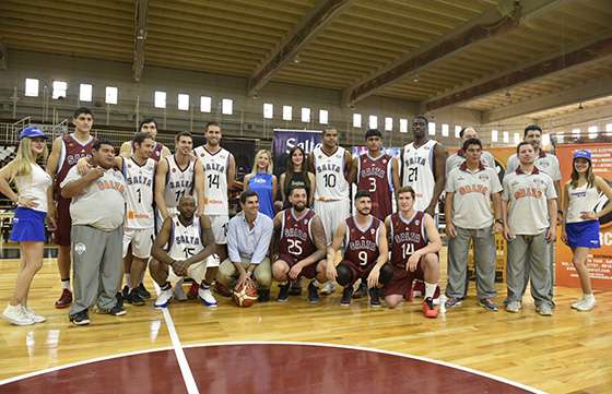 Se realizó la presentación del plantel de Salta Basket