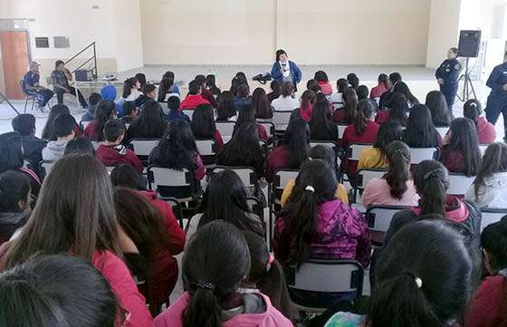 Cientos de alumnos fueron concientizados sobre violencia escolar