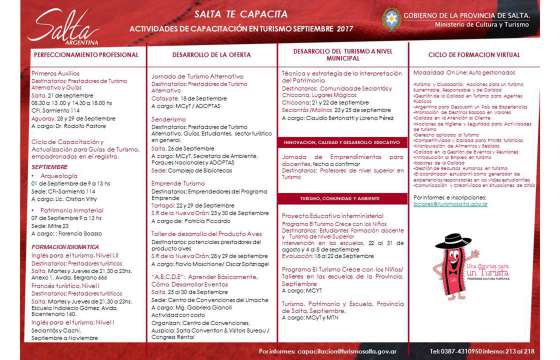 La Provincia continúa dictando capacitaciones gratuitas para prestadores turísticos