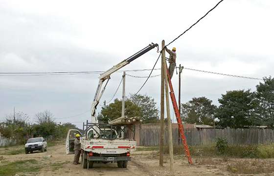 Hoy inaugurarán obras de electrificación en General Pizarro