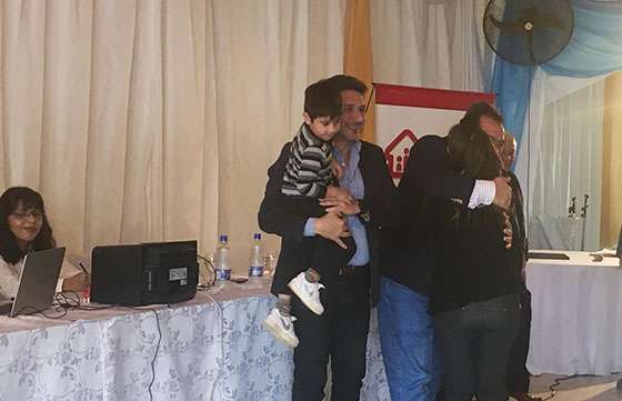 Cuarenta familias de El Quebrachal se beneficiaron en el sorteo de viviendas