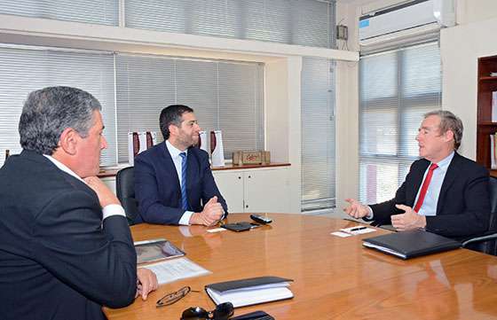 El ministro Montero recibió al Embajador de Australia en Argentina