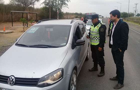 Seguridad Vial detectó 60 conductores alcoholizados durante el fin de semana