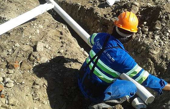 En Orán se renuevan las redes de agua y cloaca