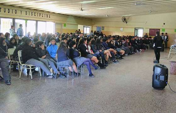 Adolescentes de Chicoana fueron capacitados por profesionales del 9-1-1