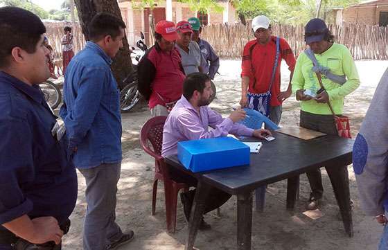 Defensa del Consumidor interviene ante reclamo de una comunidad indígena de Santa Victoria Este