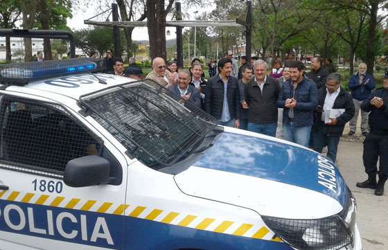 Con más recursos operativos se refuerza el servicio de seguridad de Salvador Mazza