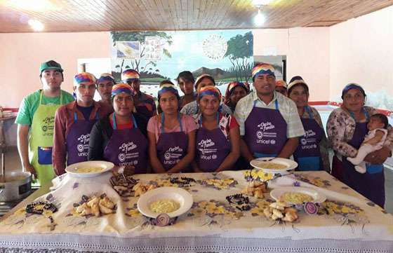 El programa Mi Cocina, Mi Familia capacita a miembros de comunidades originarias de Mosconi