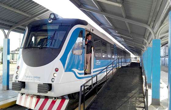 Las nuevas formaciones del tren Güemes- Salta se encuentran operativas