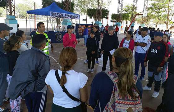 Actividades de los Cuerpos Infantiles por el mes aniversario