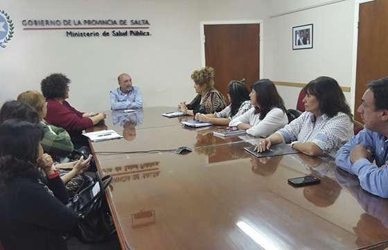 El ministro Mascarello se reunió con profesionales de la salud