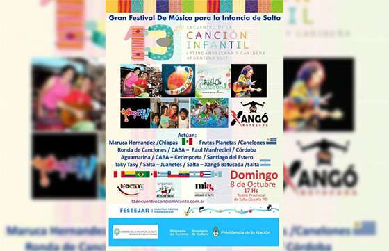 Gran Festival de Música para la niñez de Salta