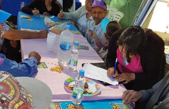 Vecinos participaron en una jornada de sensibilización sobre cuidados de adultos mayores